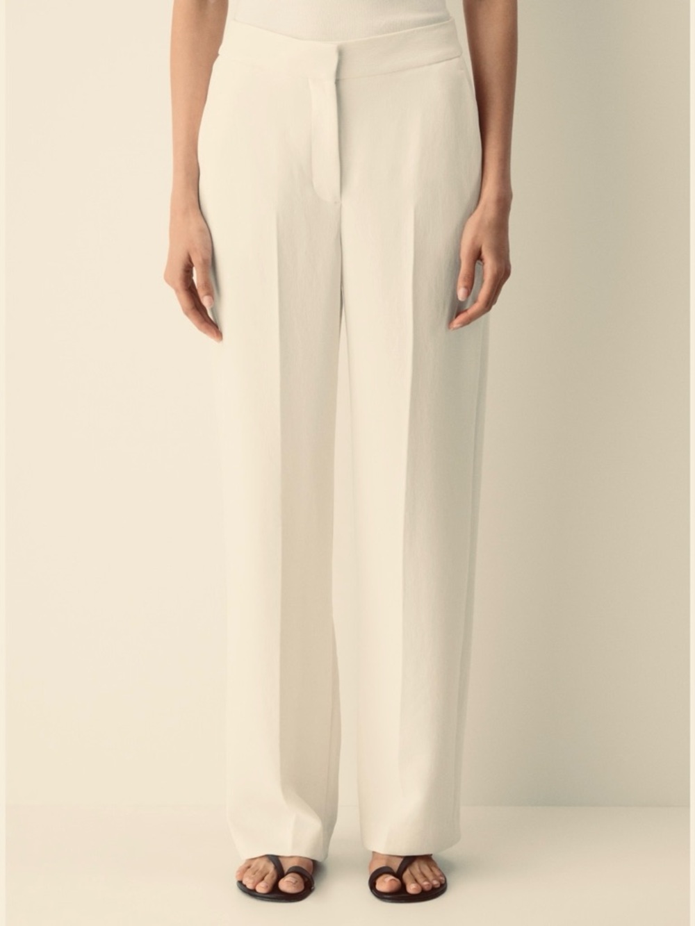 H&M Women’s  Cream Trousers